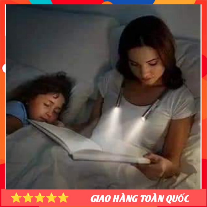 Đèn pin 2 đầu Glocusent, đọc sách báo, sạc 1 lần dùng 1 tuần - Nhập Đức