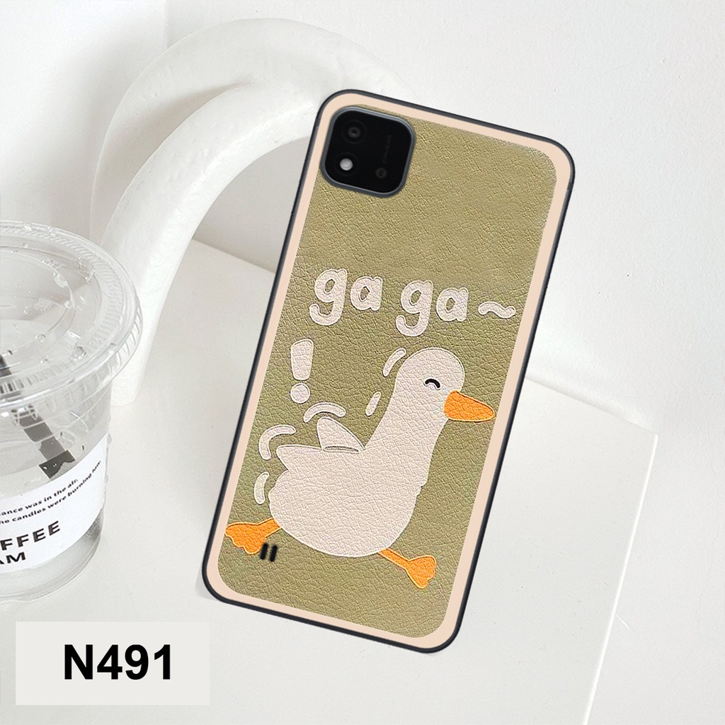 Ốp Realme C20 / C11 2021 bộ hình cute dễ thương gấu thỏ xinh xắn vẽ tay lạ mắt