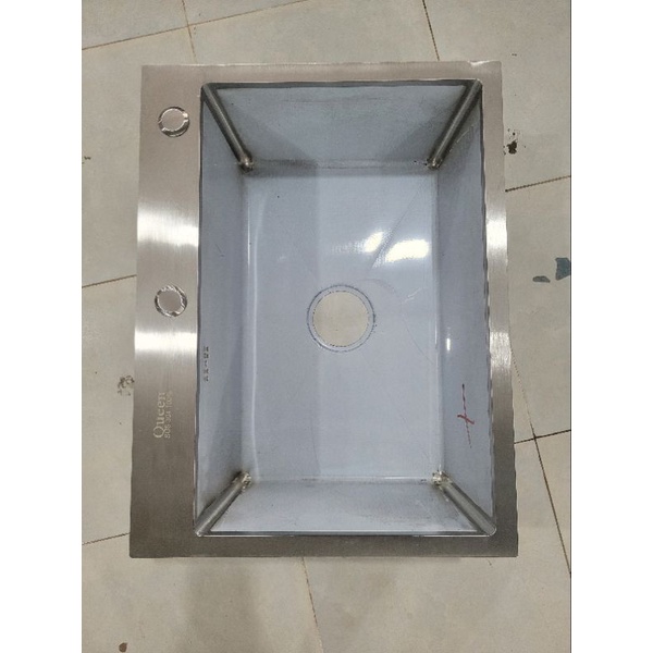 Chậu rửa bát 1 hộc đúc  inox 304 Cao cấp kt50x45cm, kt60x45cm và kt68x45cm. TẶNG KÈM BỘ XẢ CHẬU
