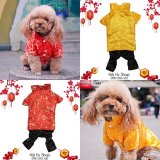 Áo Dài TẾT cho chó/mèo [CÓ BÁN SỈ]