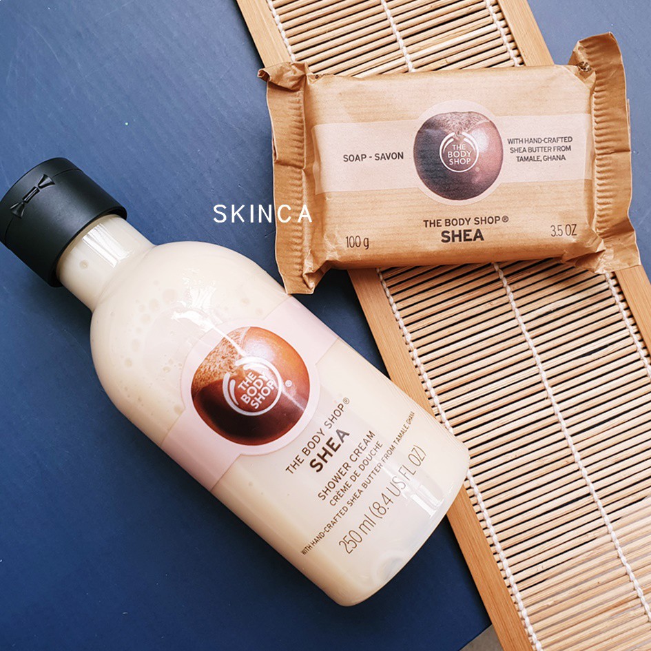 Xà phòng tắm làm sạch dưỡng da The Body Shop Soap 100g