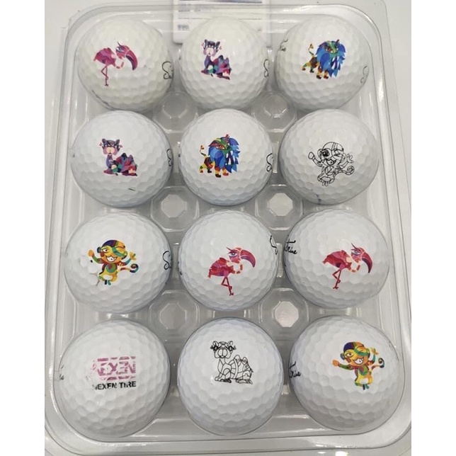 Túi 12 bóng golf Saintnine new 90-95%