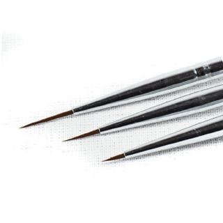 1 Bộ 3 Cọ Vẽ Móng Tay Mới