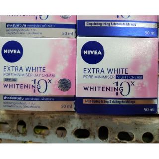 Kem dưỡng trắng da và se khít lỗ chân lông Nivea 50ml