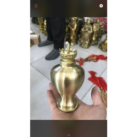Đèn dầu đồng