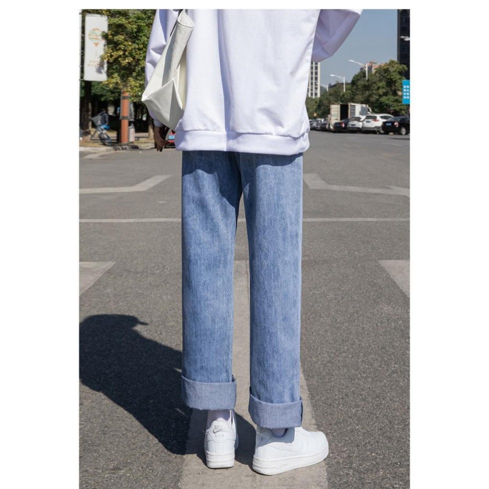 Quần jean, jeans, dáng baggy nữ ống rộng- hot trend 2021 - Phong cách Hàn Quốc