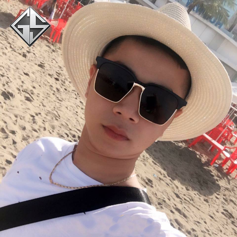 Kính thời trang nam nữ, Mắt kính râm đen gọng kim loại cao cấp K308 thu_sam_shop | BigBuy360 - bigbuy360.vn