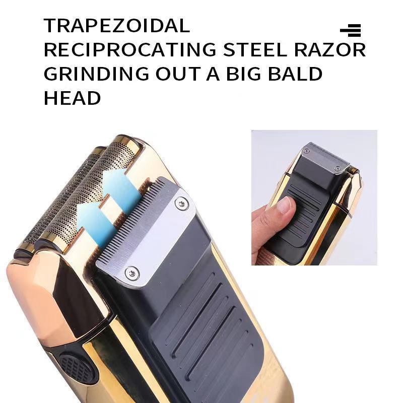 Tông Đơ Cắt Tóc Kemei KM-2028 Có Đèn LED Cho Nam