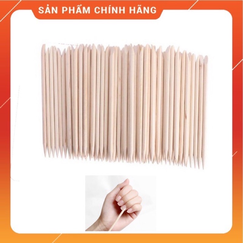 QUE ĐẨY DA CHẾT - CHẤM ĐÁ GỖ GÓI - Gói 50 que