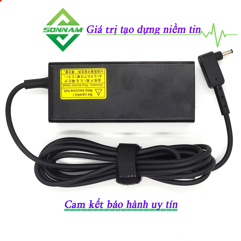 Sạc Laptop Acer ZIN Chân Nhỏ 19V – 2.37A  Bảo Hành Đổi Mới 12 Tháng - Dây nguồn laptop acer