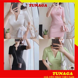 [BÁN SỈ] Váy Body Nữ Len Motoghi, Váy Len Đũa Cổ Đức Ôm Dáng Hàng Quảng Châu Mặc Xuyên Mùa