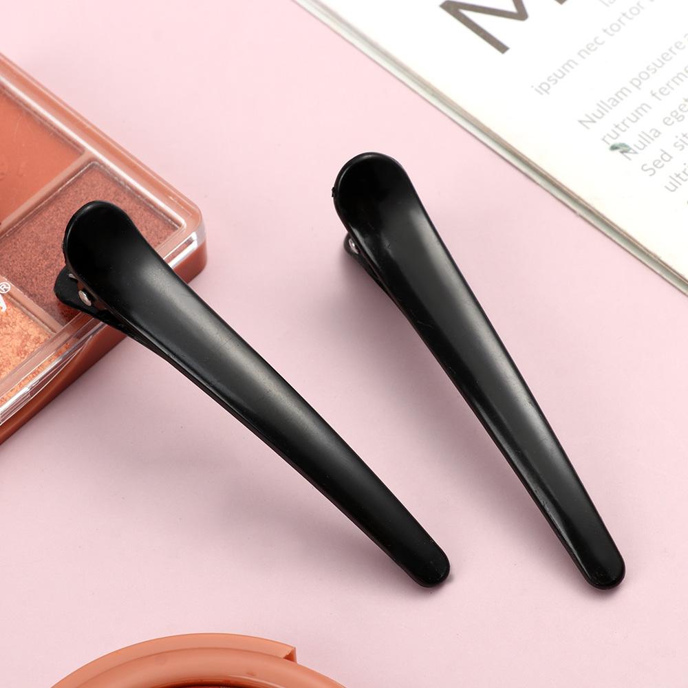 1 / 10 Kẹp Tóc Dùng Trong Salon Bằng Nhựa Chất Lượng Cao