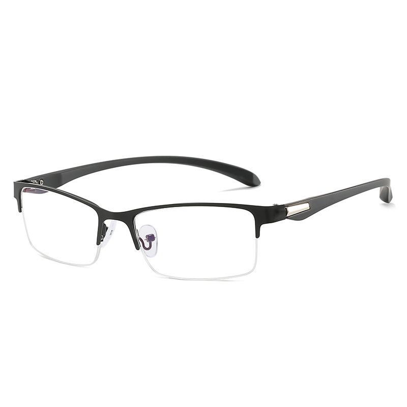 Mắt Kính Cận Thị Gọng Màu Xanh Dương Nhạt Cho Nam Nữ