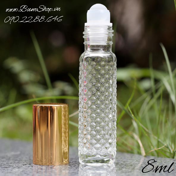 Chai chiết dạng lăn 5ml/8ml/10ml, chai rất dày và chắc chắn | BigBuy360 - bigbuy360.vn