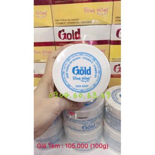 Kem Dưỡng Trắng Da Toàn Thân Nha Đam 100g GOLD BÔNG HỒNG HOÀNG GIA