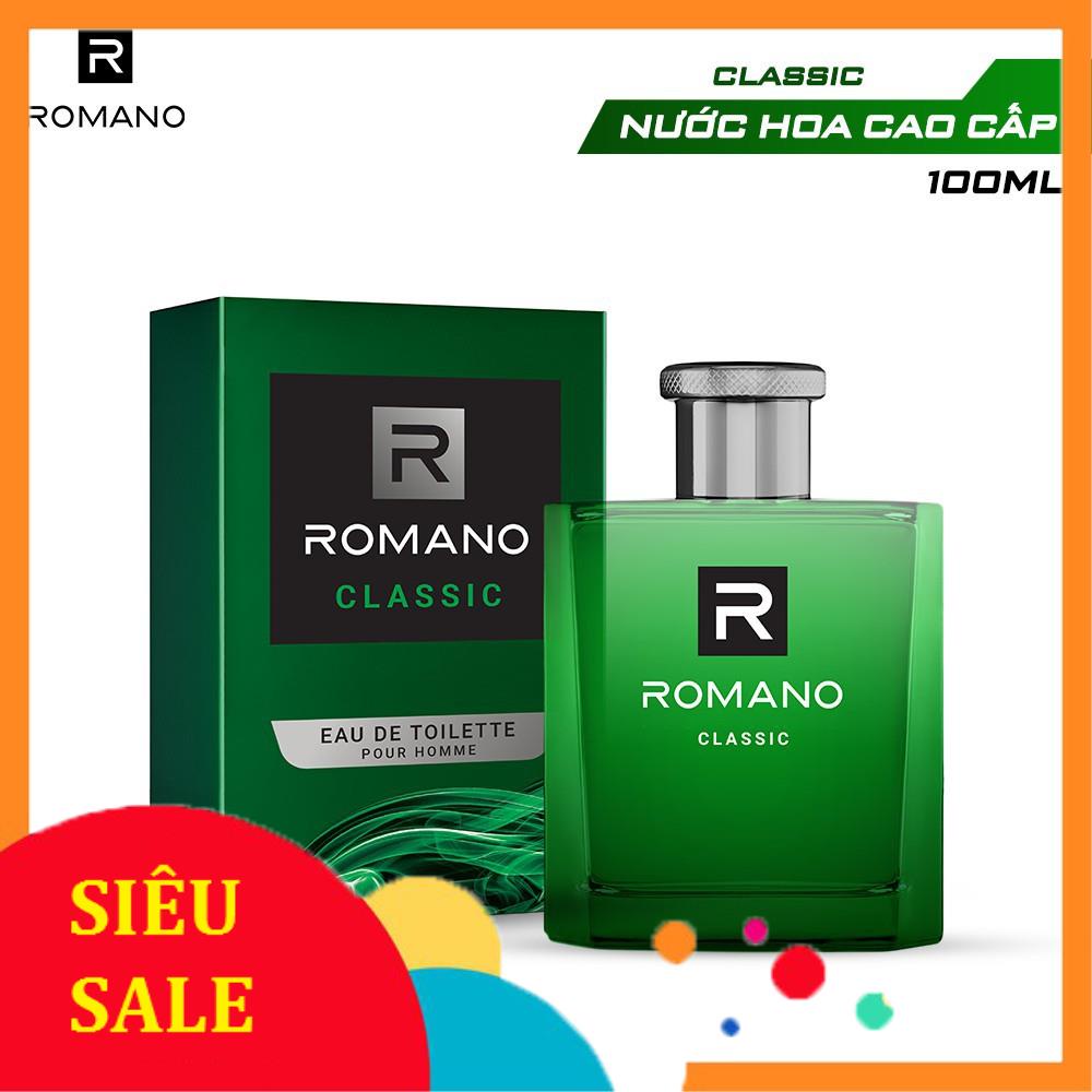 [SALE] Nước hoa cao cấp Romano 100ml Classic