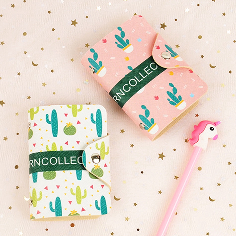 Ví đựng thẻ ngân Hàn Quốc dung tích lớn họa tiết chấm bi | BigBuy360 - bigbuy360.vn