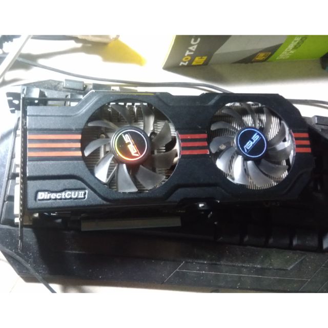 Card màn hình Asus GTX 560ti Direct Cu II 1Gb