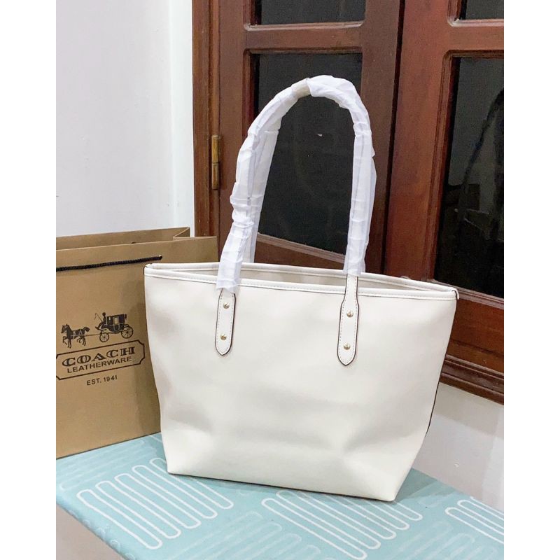 Coach  Zip Top Tote Handbag