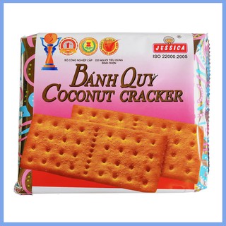 Bánh Quy Bơ Dừa Jessica Coconut Cracker (Gói 178g)