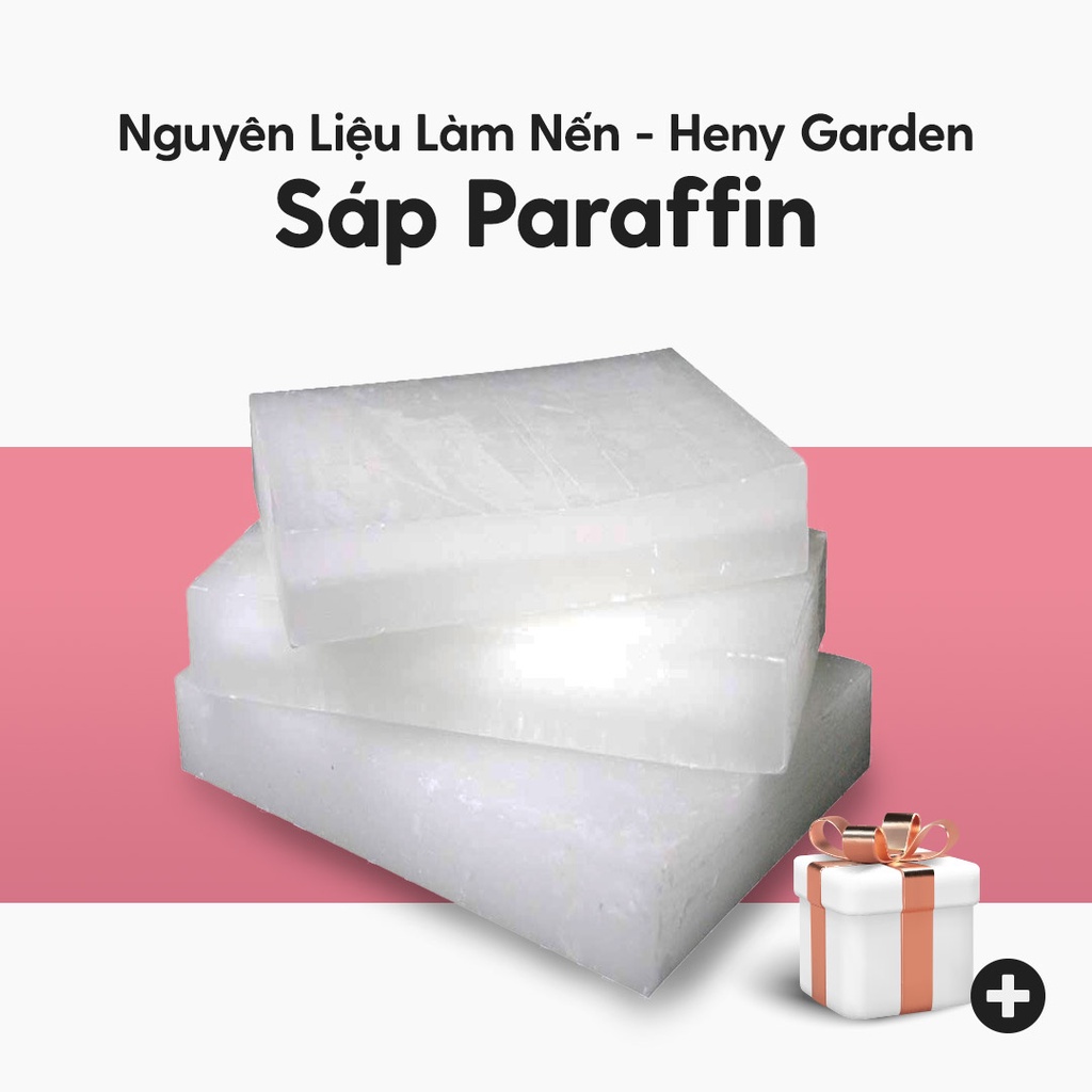 Sáp Paraffin Làm Nến Thơm Heny Garden, Nguyên Liệu Làm Nến Thơm Handmade Tại Nhà