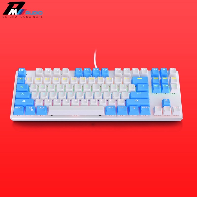 Bàn Phím Cơ Gaming K400-PRO 87 Nút YINOIAO Có Led RGB Nhiều Chế Độ Dùng Cho Máy Tính Laptop Chơi Game,Làm Việc Văn Phòng