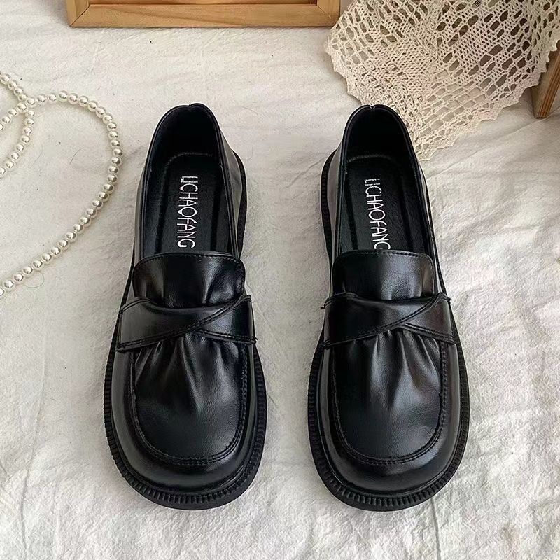 Giày Búp Bê Mary Jane Bằng Da Cỡ Lớn