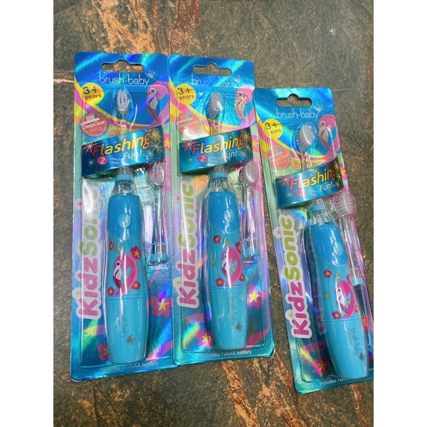 Bàn chải điện Brush baby kidzsonic 3 tuổi trở lên