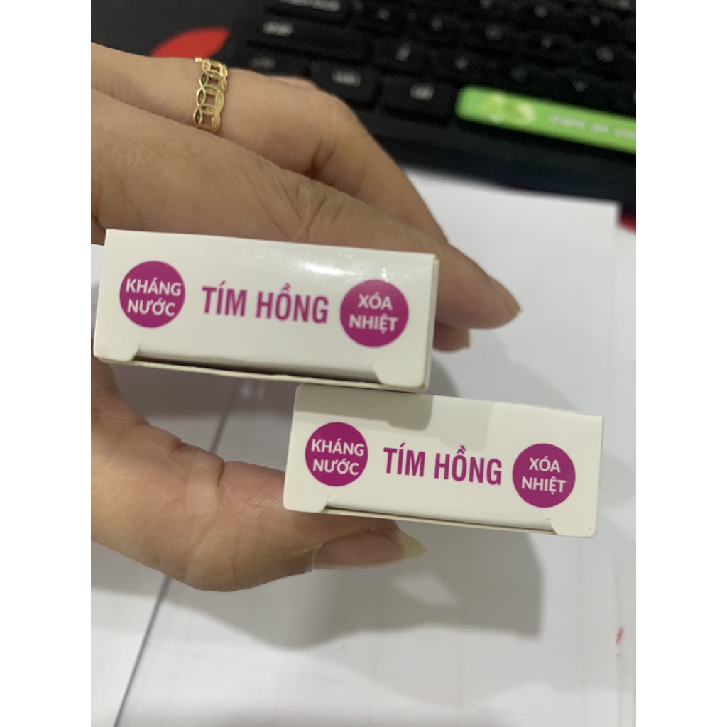 Hộp 10 ống mực xoá được.Ống có 2 đầu cắm các loại bút