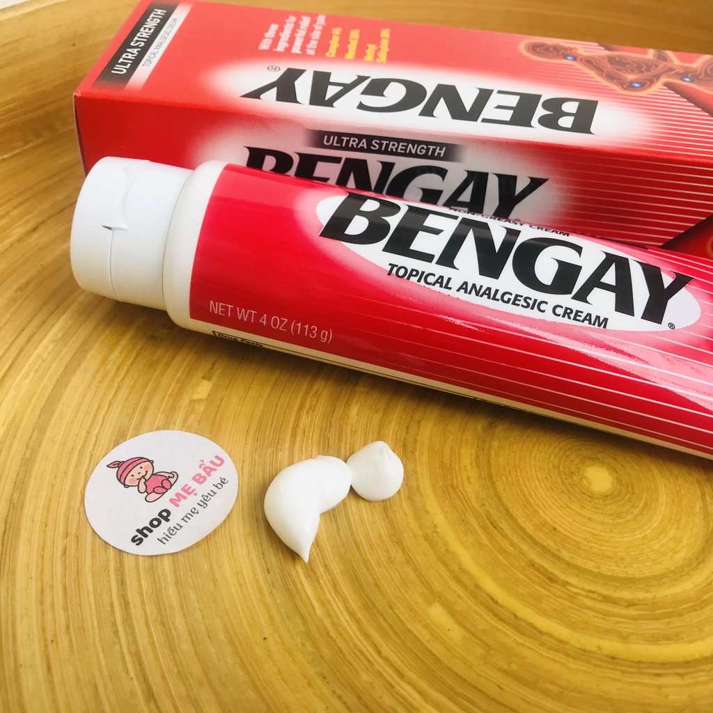 Kem xoa bóp và miếng dán xương khớp Bengay Ultra Strength