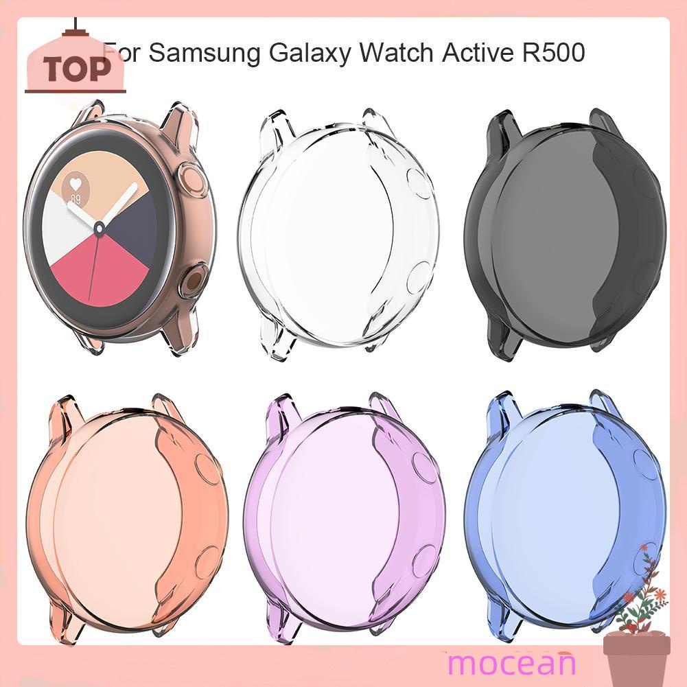 Ốp Tpu Bảo Vệ Mặt Đồng Hồ Samsung Galaxy Watch Active Sm-R500