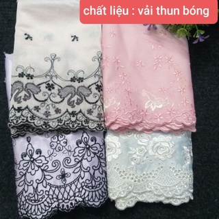 Ren thêu chân trang trí , size 15cm và 21cm