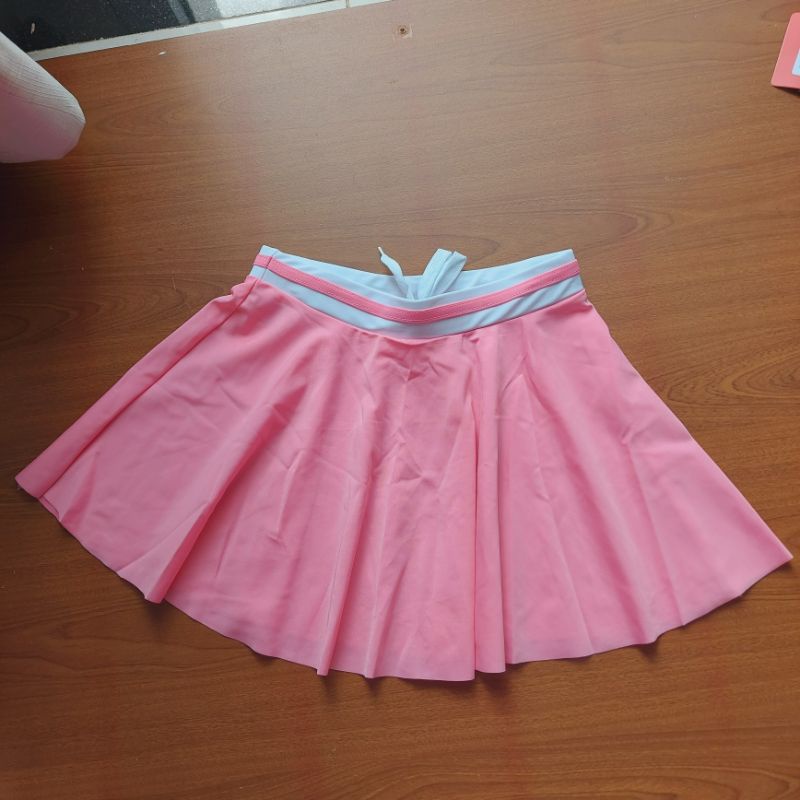 Đồ bơi cho bé gái 10-45kg gồm áo bơi liền thân và quần váy rời màu xanh sọc hồng, màu hồng sọc trắng dễ thương cho bé