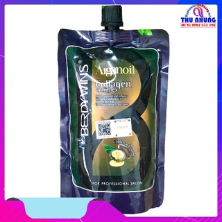 Hấp dầu siêu mượt collagen berdywins arganoil complex 500ml