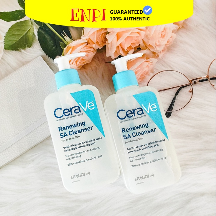 Sữa rửa mặt CeraVe Renewing SA Cleanser