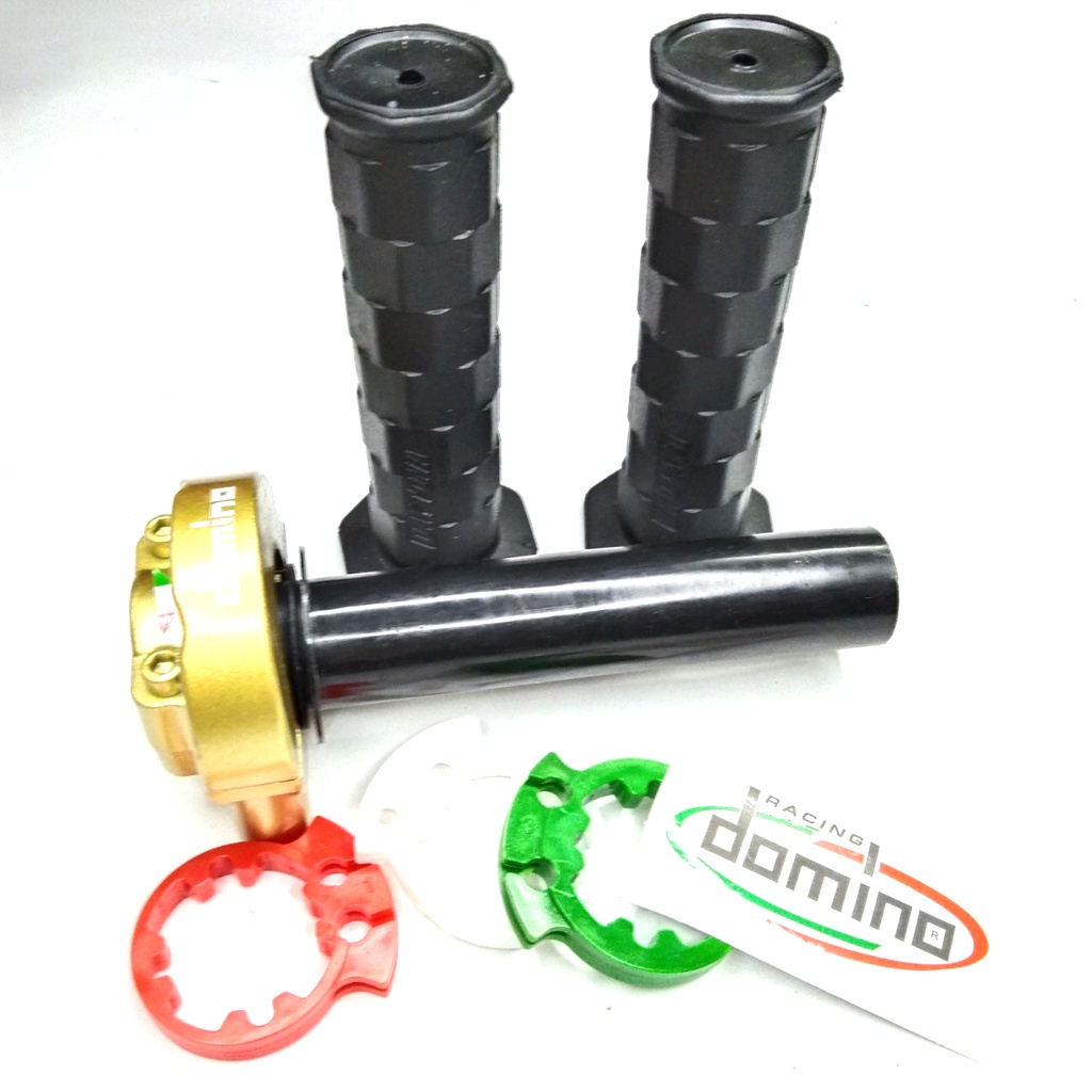 Cùm Tăng Ga Domino + Bao Tay Daytona Hàng Cao Chấp