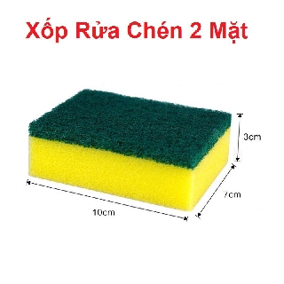 [Sale] Miếng Rửa Chén 2 Mặt Siêu Sạch