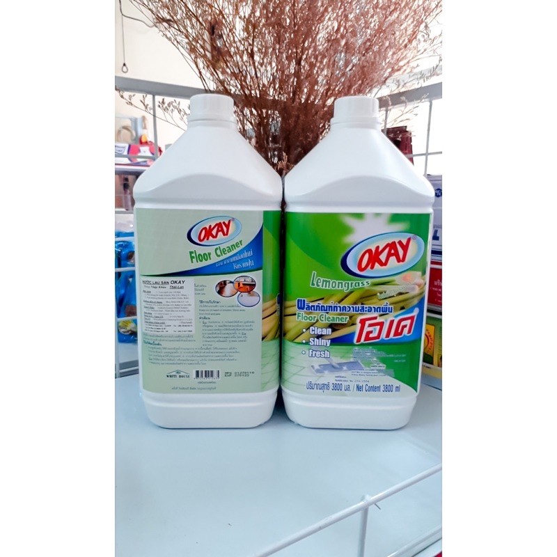 NƯỚC LAU SÀN OKAY THÁI LAN CAN 3800ML