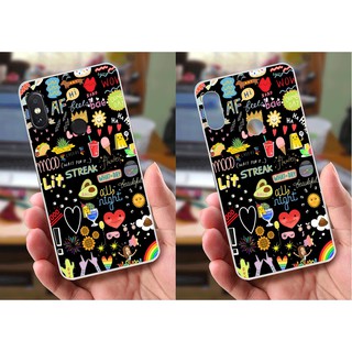 Ốp lưng Xiaomi Redmi Note 5 Pro (dẻo viền trắng trong) - Brands