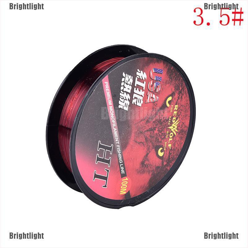 Cuộn Dây Câu Cá 100M 3.5 / 4 / 5 / 6 / 7 / 8M Chuyên Nghiệp# Cuộn Dây Câu Cá Chất Lượng Cao