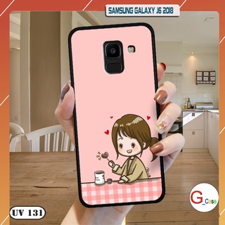 Ốp lưng Samsung Galaxy J6 2018 nhám viền dẻo