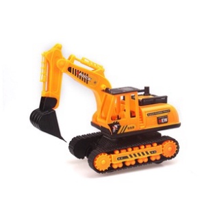 Xe cẩu múc điều khiển từ xa, gầu nhựa, chạy pin
