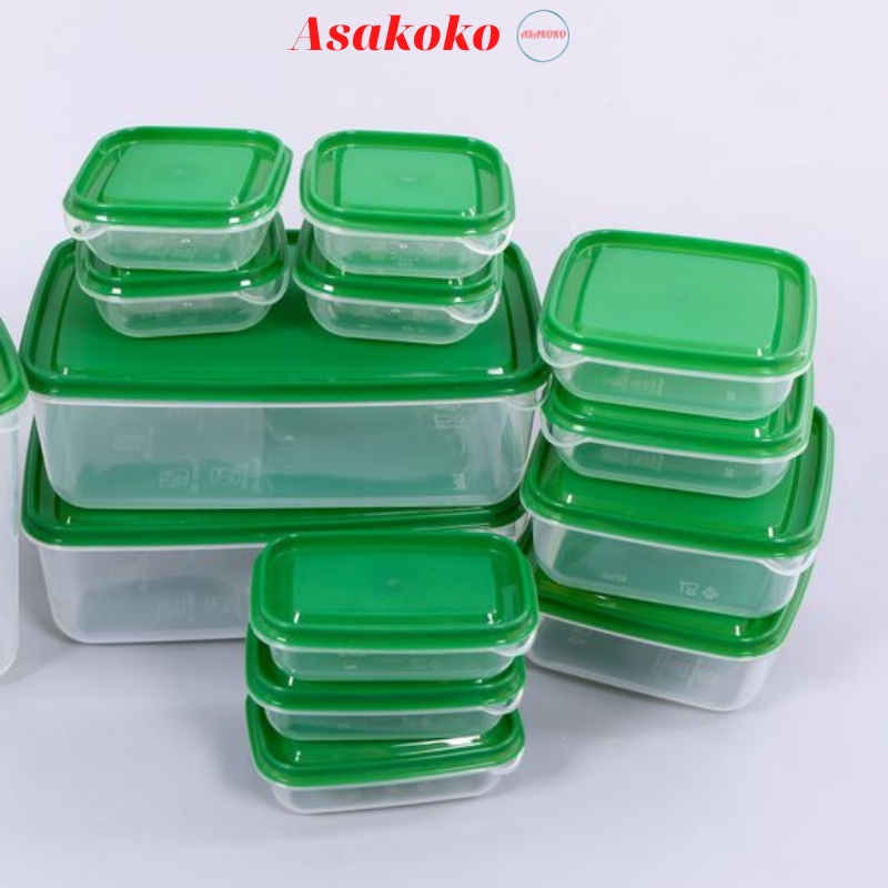 Hộp đựng thực phẩm bộ đựng thực phẩm 17 món IKEA_Máy xay tỏi ớt mini cầm tay tiện lợi khi làm bếp