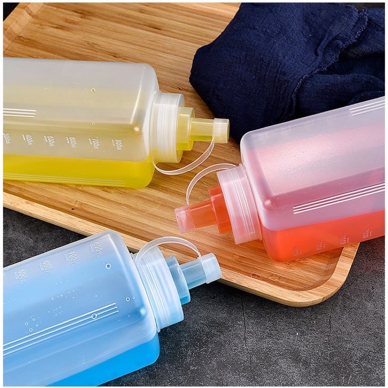 Chai Nhựa Đựng Sốt, Mứt Trái Cây Có Nắp 800ml/ 1000ml