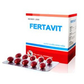 Fertavit – Hỗ trợ bổ sung sắt dạng hữu cơ, axit folic cho bà bầu, trẻ em thiếu sắt (Hộp 100 viên)