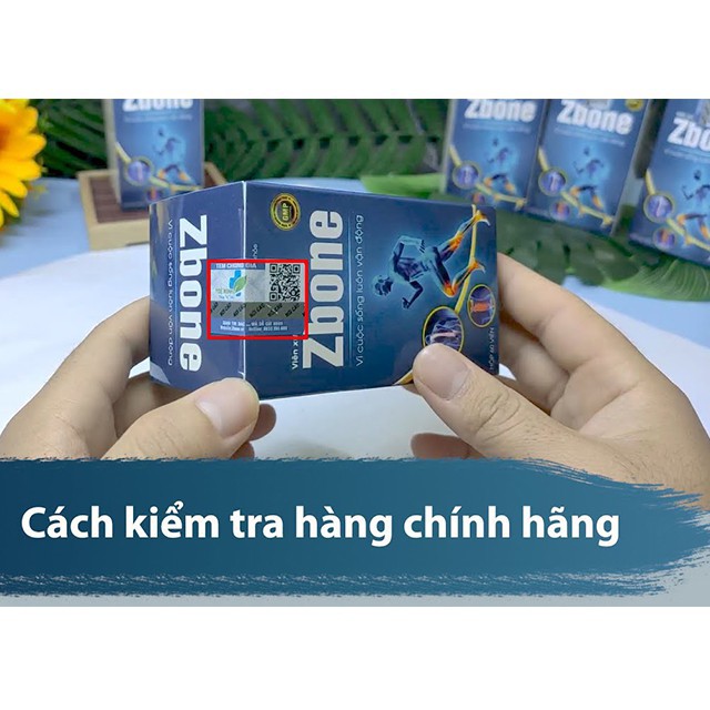 [CHÍNH HÃNG ] Viên Xương Khớp ZBONE - Hỗ Trợ Điều Trị Viêm Khớp, Đau Nhức Xương Khớp Hộp 60 Viên