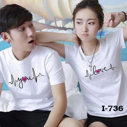 Áo thun cặp i736 - LoviCouple - Có FeedBack