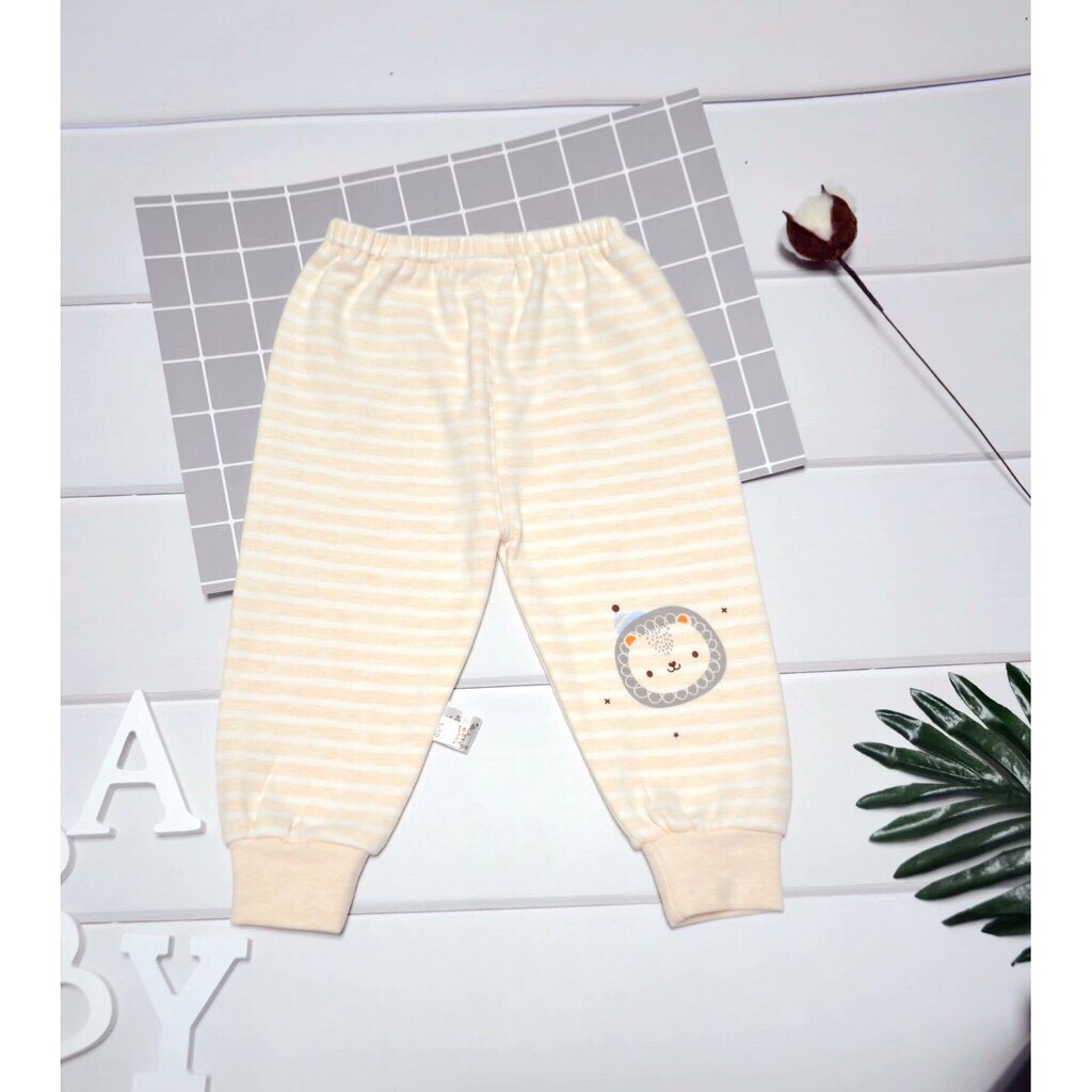 Quần cotton kẻ ngang QATE189 cho bé 6-16kg