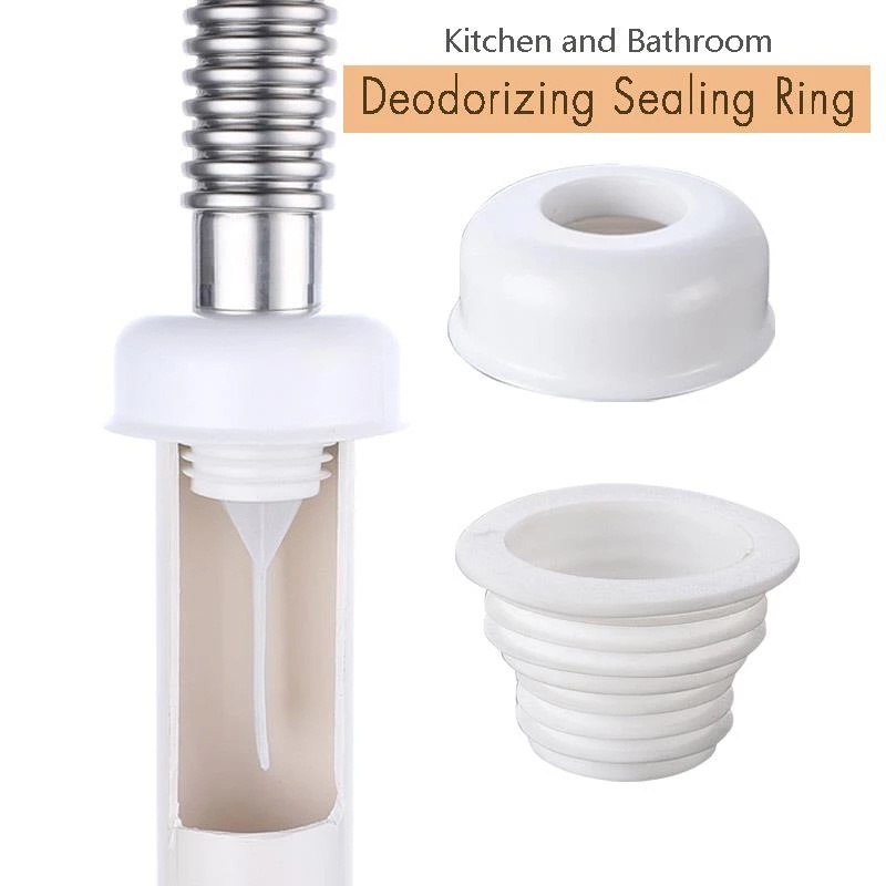 Vòng Chặn Cống Thoát Nước Bồn Rửa Chén / Nhà Tắm Chống Tắc Nghẽn Bằng PP
