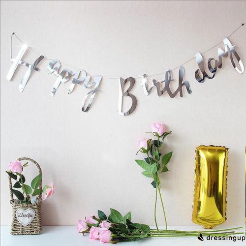 Dây treo trang trí sinh nhật chữ Happy Birthday dài 2M xinh xắn